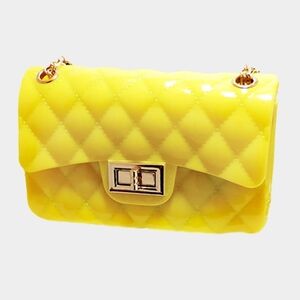 Quilted Jelly Crossbody Bag